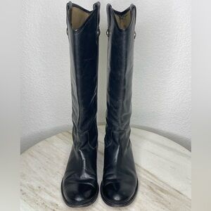 Frye boots riding “Melissa” button sz 8 style 77167-BKX